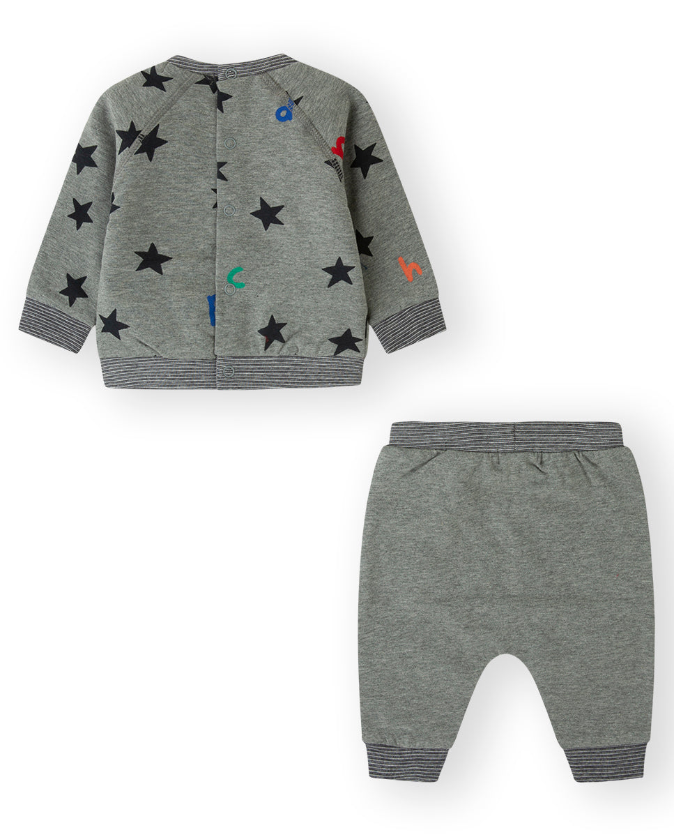 T-Shirt- und Hosen-Set 23432520 grau 2tlg