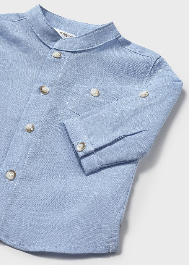 Set Langarmshirt mit Fliege (SS24) 1196 elfenbein 2tlg