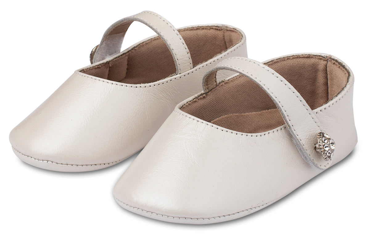 Lauflernschuh Ballerina mit Knöchelriemen MI1506