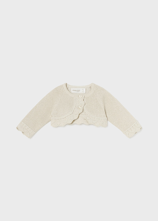 Basic knitted cardigan (SS24) 318 beige