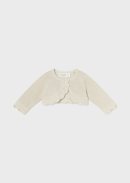 Basic knitted cardigan (SS24) 318 beige