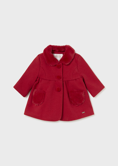 Παλτό υφασμάτινο (AW25) 2453 κόκκινο