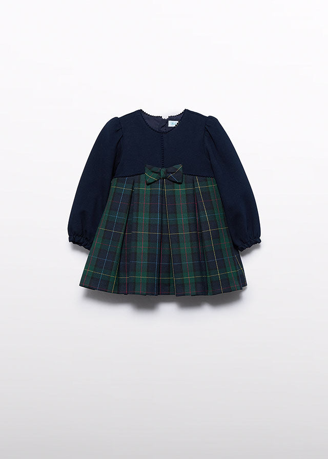 Φόρεμα καρό (AW25) 5512 μπλε