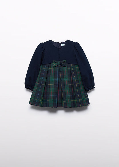 Φόρεμα καρό (AW25) 5512 μπλε