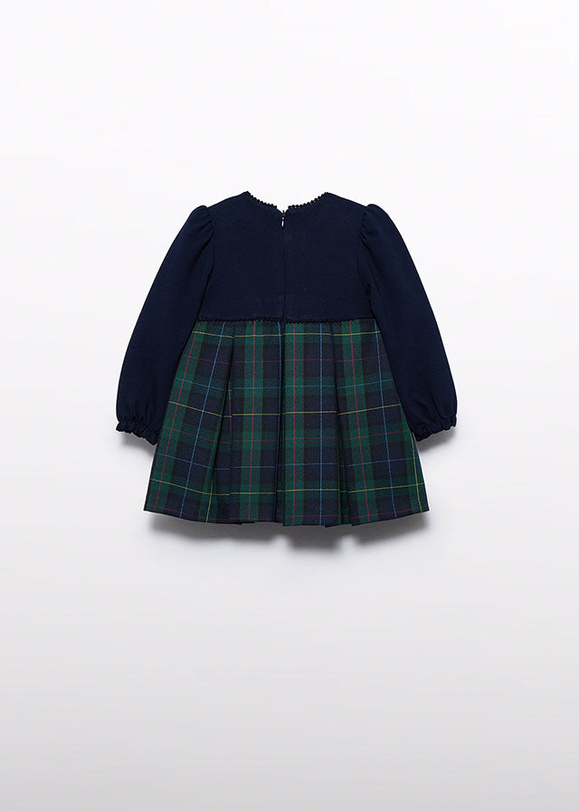 Φόρεμα καρό (AW25) 5512 μπλε