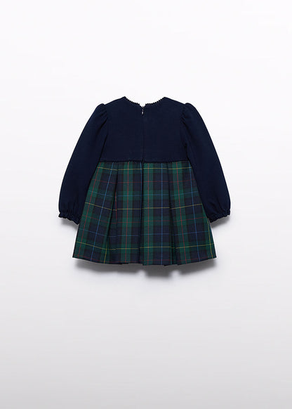 Φόρεμα καρό (AW25) 5512 μπλε