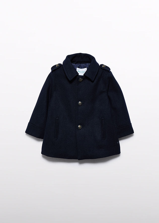 Παλτό υφασμάτινο (AW25) 5809 μπλε