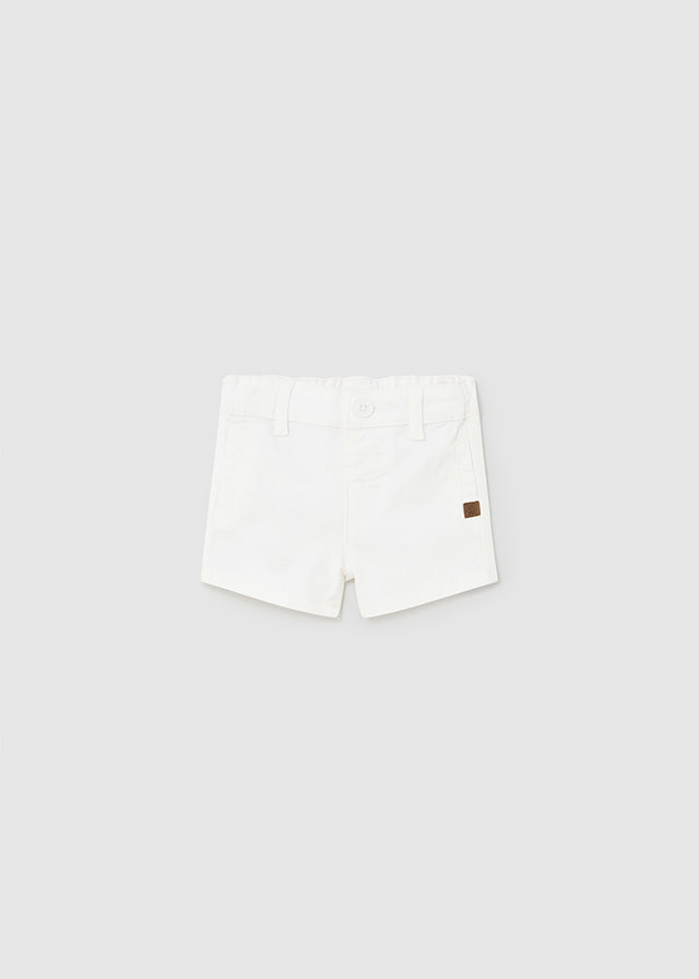 Kurze Basic-Hose (SS24) 201 weiß