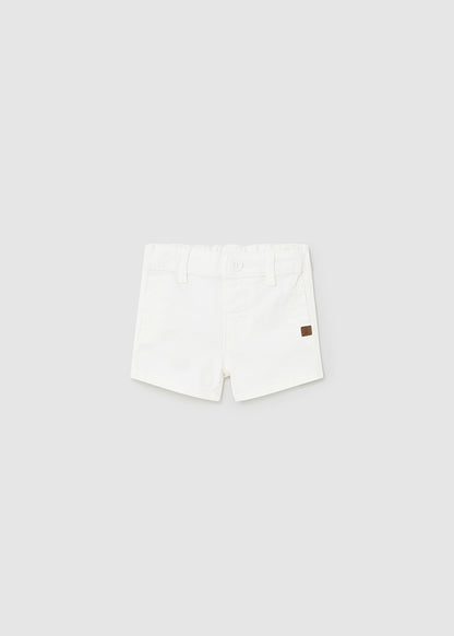 Kurze Basic-Hose (SS24) 201 weiß