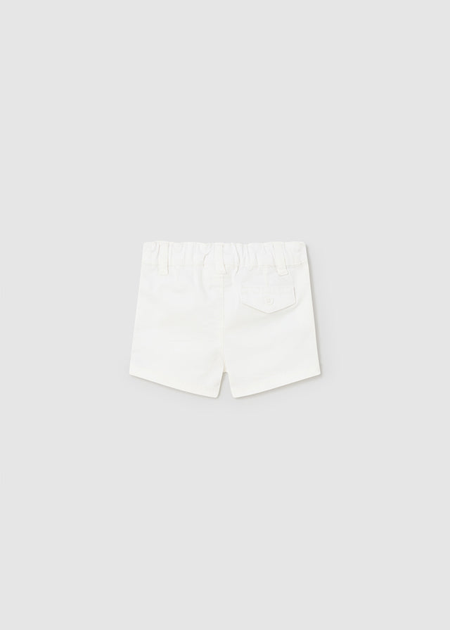 Kurze Basic-Hose (SS24) 201 weiß