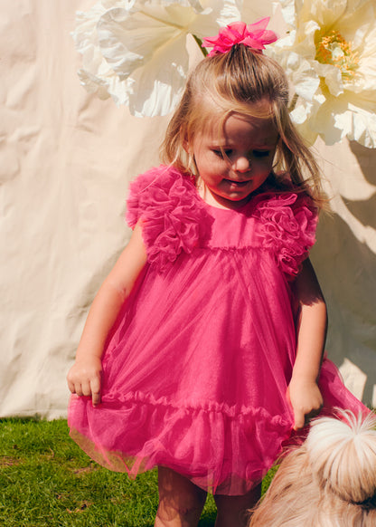 Mikado-Kleid (SS24) 5019 Fuchsia