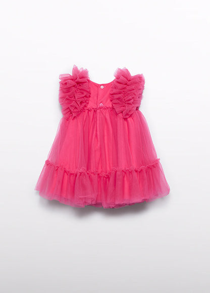Mikado-Kleid (SS24) 5019 Fuchsia