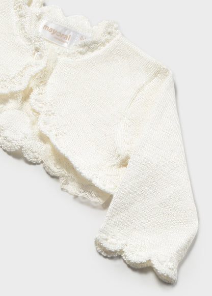 Basic knitted cardigan (SS24) 318 beige