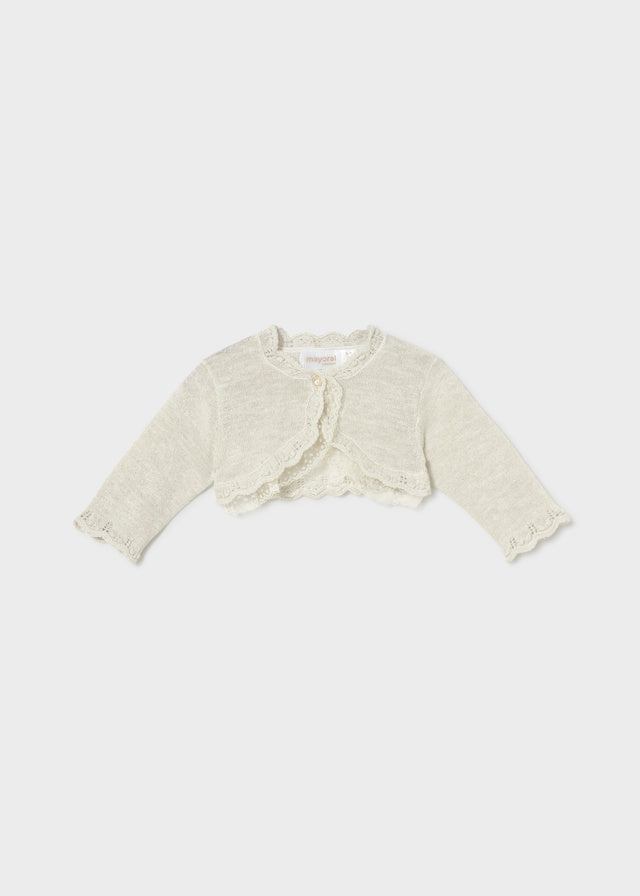 Basic knitted cardigan (SS24) 318 beige