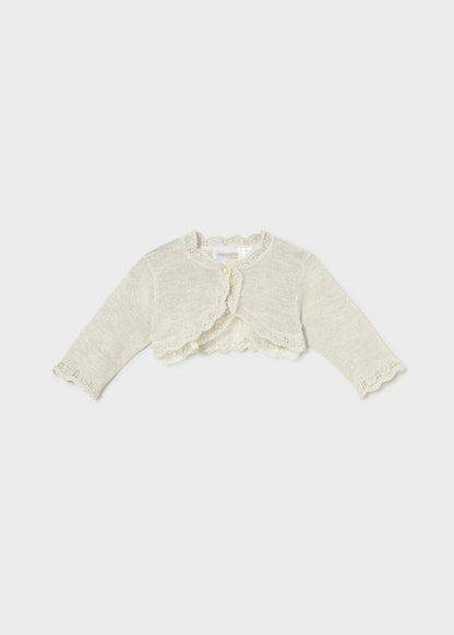 Basic knitted cardigan (SS24) 318 beige