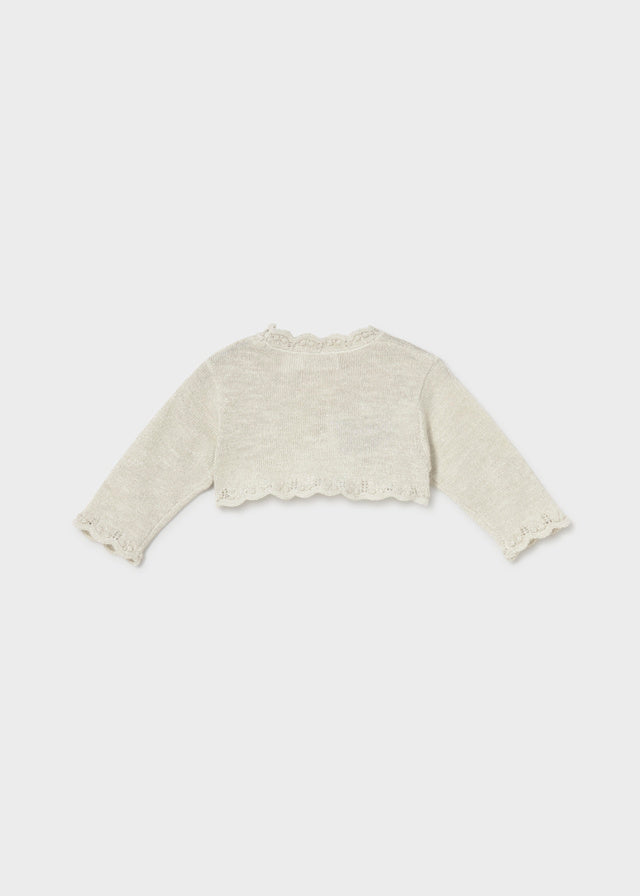 Basic knitted cardigan (SS24) 318 beige