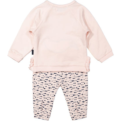 T-shirt and pants set F40209-31 pink 2pcs