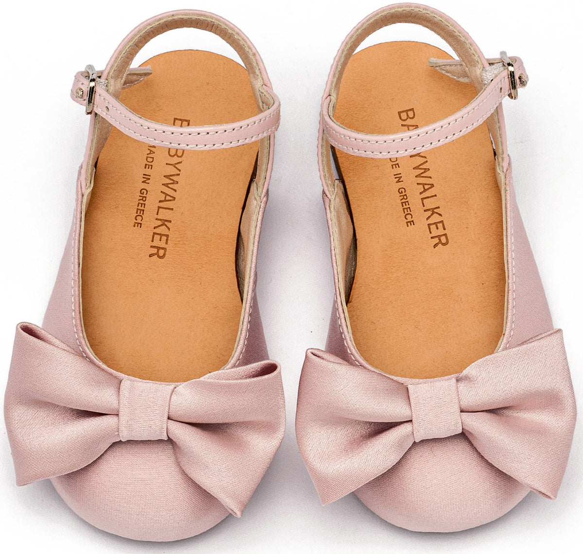 Babywalker French Slipper with Decorated Heel of Flowers BW4503