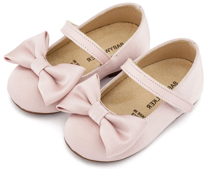 Babywalker French Slipper with Decorated Heel of Flowers BW4503