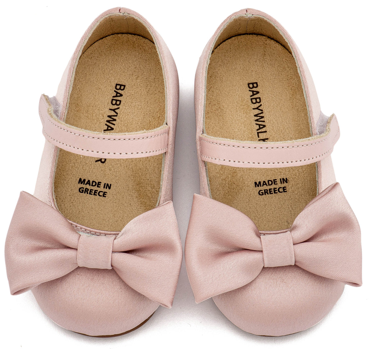 Babywalker French Slipper with Decorated Heel of Flowers BW4503