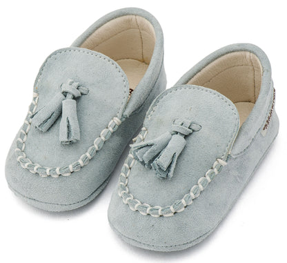 Babywalker Schnür-Loafer MI1116 Grau