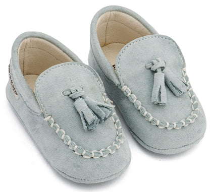 Babywalker Schnür-Loafer MI1116 Grau