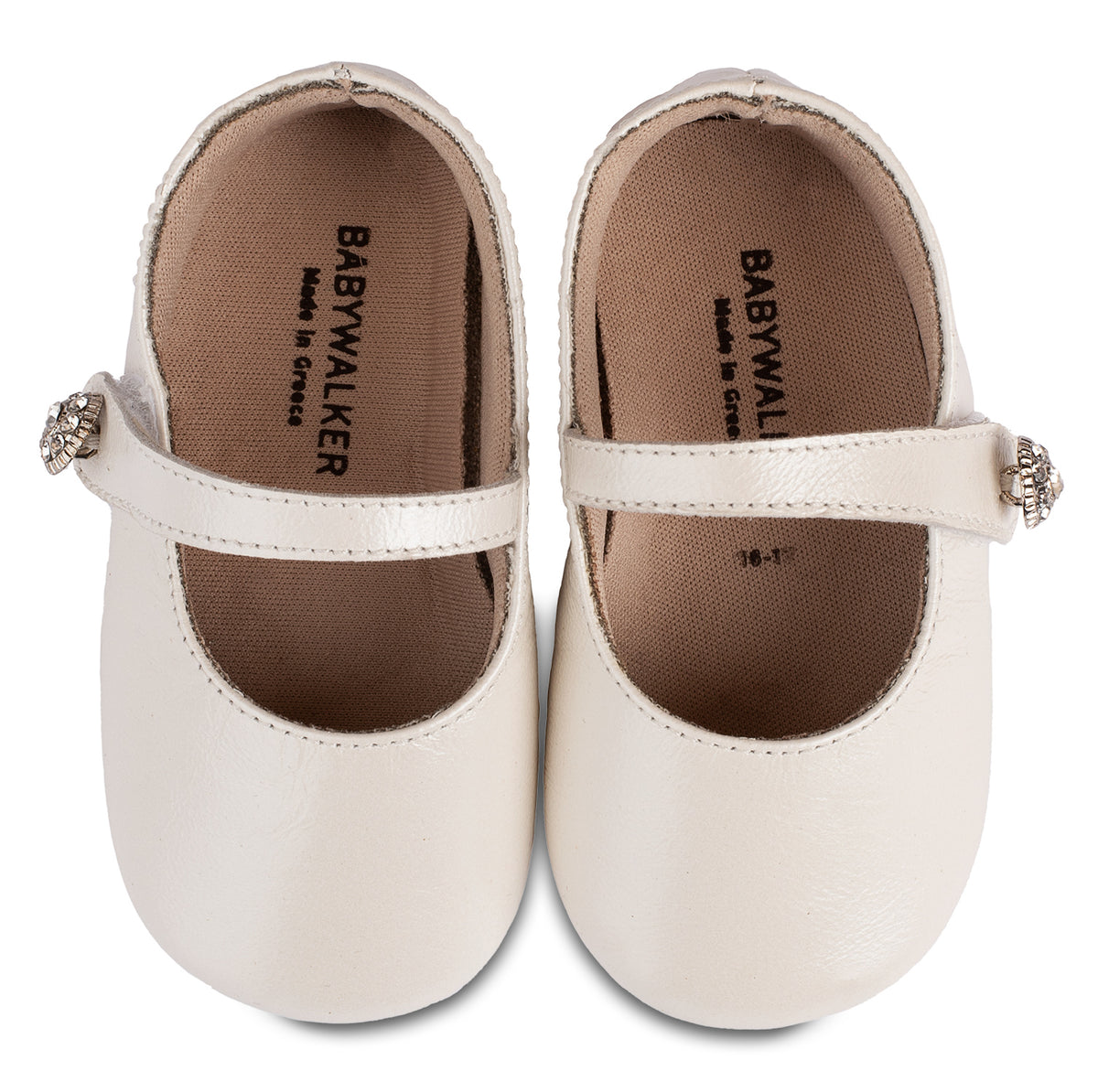 Lauflernschuh Ballerina mit Knöchelriemen MI1506