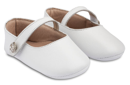 Babywalker Γοβάκι  Μονή Μπαρέτα  MI1619 Λευκό