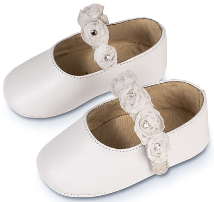 Babywalker Γοβάκι Μονή Μπαρέτα MI1638 Λευκό