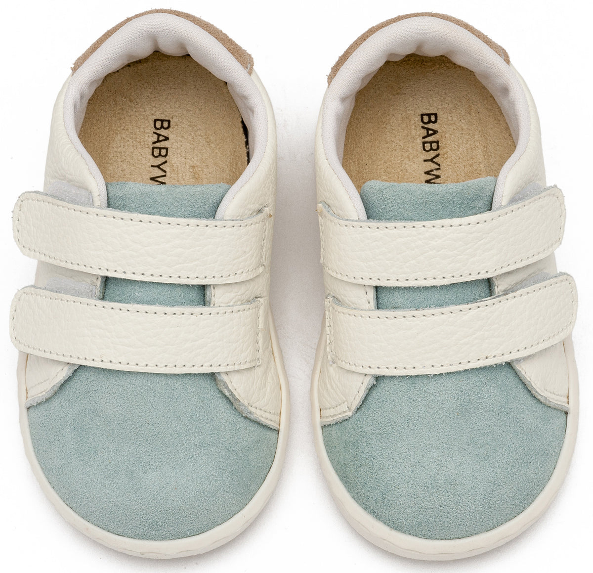 Babywalker Sneakers PRI2113 Λευκό Μίνεραλ Μπεζ