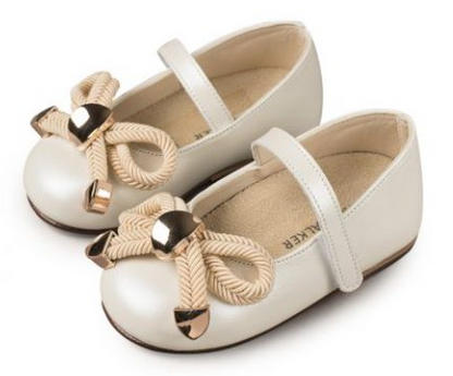 Babywalker Single Shoe Barrette BW4664 Ecru