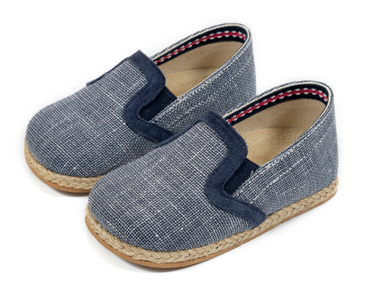 Babywalker Fabric espadrilles BW4209 blue