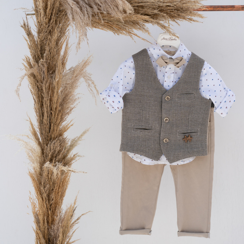 Taufset SS22B6 beige 6tlg