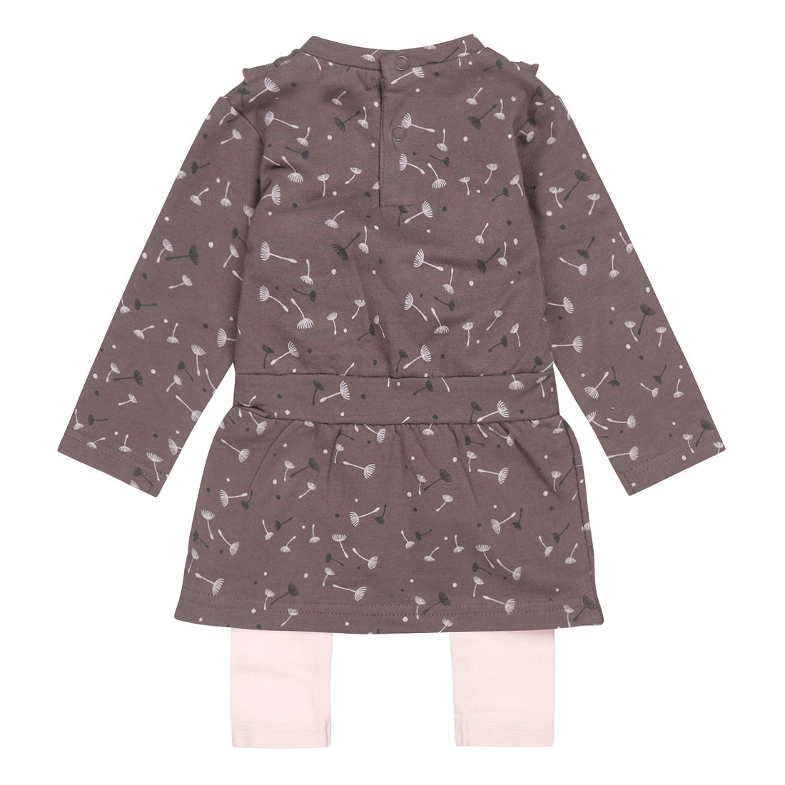 Hosenset - lange Bluse grau 2St U44305-31