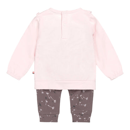 Set of pants - t-shirt pink 2pcs U44306-31