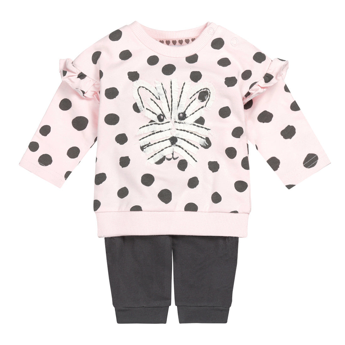 Set of pants - blouse pink 2pcs U44308-31